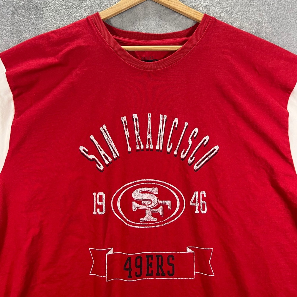 San Francisco 49ers Shirt Mens 3XL Red NFL Graphic Tee Darius Rucker Football